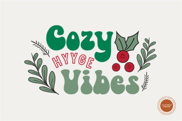 Download Retro Cozy Hygge Vibes PNG Sublimation - Cozy Collection