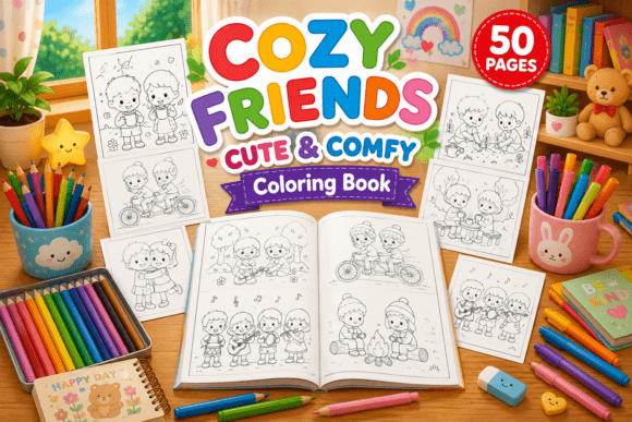 Download Cozy Friends Cute and Comfy - Cozy Collection