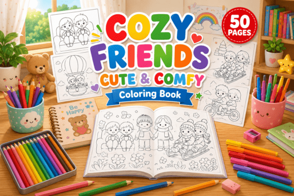 Download Cozy Friends Cute and Comfy - Cozy Collection